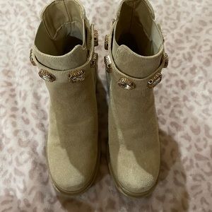 Worn once boots